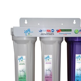 تصویر دستگاه پیش تصفیه آب خانگی جوی واتر مدل JW3s joywater 3 stages purification system