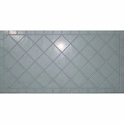 تصویر موزاییک پلیمری طرح ضربدری 30*60 - طوسی 