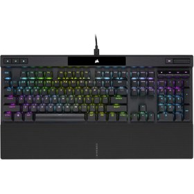 تصویر کیبورد گیمینگ سیمی کورسیر مدل K70 RGB PRO MX corsair K70 RGB PRO MX Gaming Keyboard