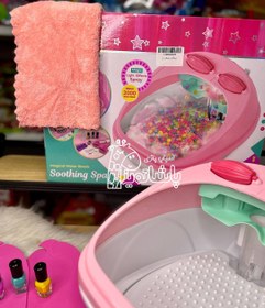 تصویر پدیکور با مانیکور کد 2601 