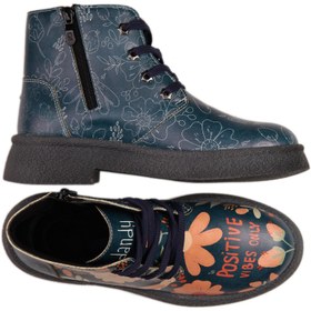 تصویر نیم بوت دندی طرح Positive vibes 