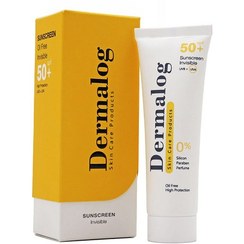 تصویر كرم ضد آفتاب درمالوگ فاقد چربی بی رنگ 50 میل Dermalog Oil Free Invisible Sunscreen Cream SPF50 50ml