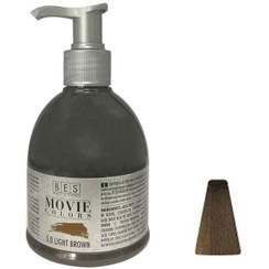 تصویر شامپو رنگ مو بس مدل 1221 حجم 250 میلی لیتر رنگ قهوه ای روشن 