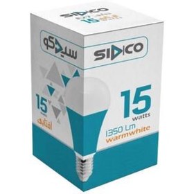 تصویر لامپ 15 وات سیدکو مدل SLS15 پایه E27 