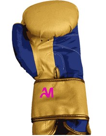 تصویر دستکش بوکس ریس زرد-کپی| حرفه ای 