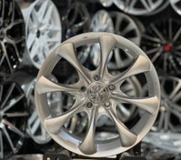 تصویر رینگ اسپرت سایز ۱۶ (۱۰۸×۵) نقره ای STC دنا + توربو Sport wheel size 16" (5×108) STC Dena+ Turbo