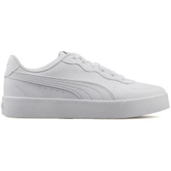 تصویر کفش تنیس زنانه اورجینال پوما سفید Puma 386394 01 Skye Clean Casual Shoes Sneaker White 