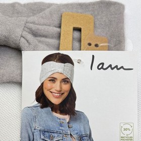 تصویر هد بند زنانه بافت I am کد heba1004 