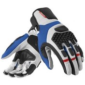 تصویر دستکش موتورسیکلت مردانه و زنانه SAND PRO GLOVES BLUE اورجینال Revit 