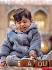 تصویر کاپشن جنس پشمی 