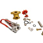 تصویر شیر فشارشکن ۱۲۰ بار. فشار شکن سمپاش یا ریگلاتور سمپاش قطعه ای است بر روی سمپاشها که به کمک آن می توان فشار خروجی سمپاش و یا دبی خروجی سموم از سمپاش ها را تنظیم کرده و عملیات سمپاشی را به صورت مطلوب انجام داد. 