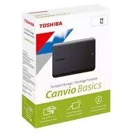 تصویر hdd toshiba 2.5 inch 4tb canvio basic black ext box 