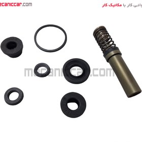 تصویر کیت کامل لوازم پمپ ترمز معمولی 8 و 9 پژو ۴۰۵ و پارس و اردی اذین تنه Brake parts