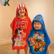 تصویر حوله پانچو بچه گانه در سه سایز بسته 15 عددی(قیمت هر عدد 350 هزار تومان) 