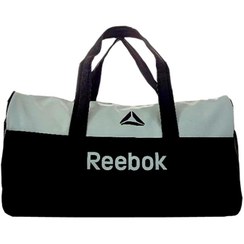 تصویر ساک ورزشی مشکی سفید Reebok مدل 1165 