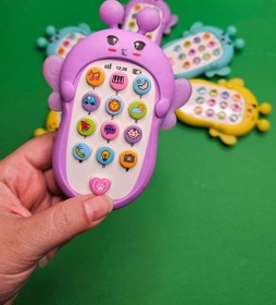 تصویر موبایل موزیکال - آبی 