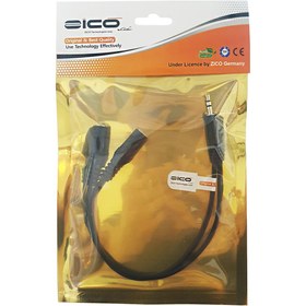 تصویر اسپلیتر هدفون 2 پورت برند ZICO ZICO 2-port Headphone Splitter