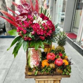 تصویر تزیینات شب یلدا ی عروس 40421 