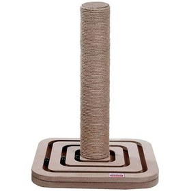 تصویر اسکرچر و اسباب بازی گربه مدل تیله بازی برند کدیپک Kedipek Cat Scratcher & Toy TileBazi Model