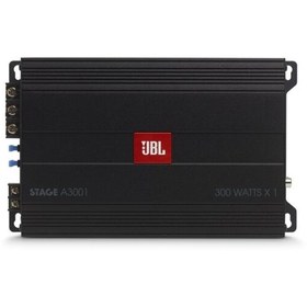 تصویر آمپلی فایر خودرو جی بی ال Stage A3001 JBL Monoblock Stage A 3001 car Amplifier