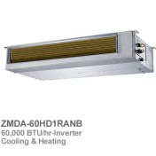 تصویر داکت اسپلیت 60000 برند زانتی مدل ZMDA-60HD1RANB Duct Split 60000 brand Zanty model ZMDA-60HD1RANB