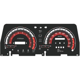 تصویر صفحه کیلومتر لیون کد 01 مناسب برای پراید 