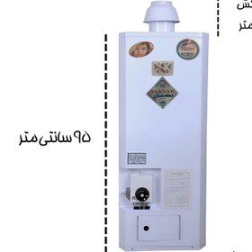 تصویر آبگرمکن دیواری گازی تکسان مدل L60 ظرفیت ۵۹۰۰ 