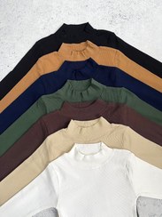 تصویر بلوز کبریتی یقه ۵ سانت 