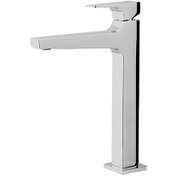 تصویر شیر روشویی اراتو پایه بلند - رزگلد KWC Erato Tall Basin Mixer