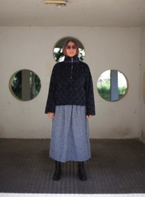 تصویر دامن پشمی زنانه قد ۸۵ 