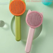 تصویر برس سگ و گربه با قابلیت تخلیه مو مدل جنریک Generic Pet Shedding Brush Comb