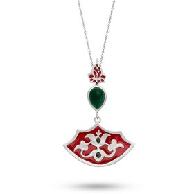 تصویر گردنبند نقره ملک تاج 2 NSi-621