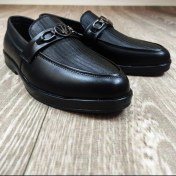 تصویر کفش کالج مردانه مازراتی مشکی سایز ۴۰ تا ۴۴ 