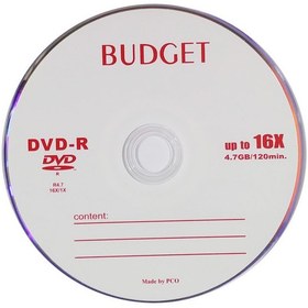 تصویر DVD-R برند BUDGET 