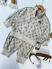 تصویر ست بچگانه زیپ دار طرح خاص 