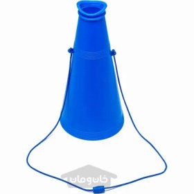 تصویر شیپور هواداری ( مگافون ) آبی 26cm 