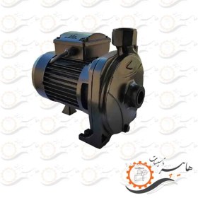 تصویر پمپ آب یک اسب بشقابی نوید موتور Navid plate single phase water pump