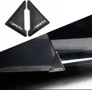 تصویر ضربه گیر مثلثی لبه درب خودرو با نوشته sport بسته ۲ عددی 