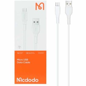 تصویر کابل میکرو یو اس بی فست شارژ Mcdodo CA-677 3A QC4.0 1.2m Mcdodo CA-677 3A QC4.0 1.2m MicroUSB Fast Charging Data Cable