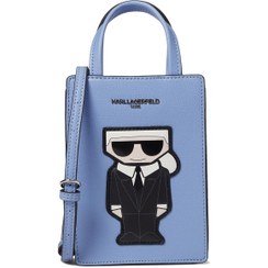 تصویر کراس بادی زنانه کارل لاگرفلد Maybelle Crossbody 3 