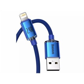 تصویر کابل تبدیل USB به iP بیسوس مدل CAJY000103 طول 2 متر USB to IP Conversion Cable BASEUS CAJY000103 2m