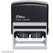 تصویر مهر ژلاتینی شماره زن - دو شماره Shiny S-830nn 