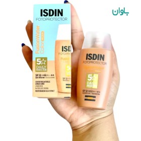 تصویر کرم ضد آفتاب رنگی اییز دین مدل Fusion Water 5 Daily 50ml 