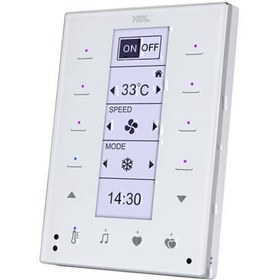 تصویر کلید KNX هوشمند نمایشگر دار لمسی HDL Modern Series DLP Touch Panel US 