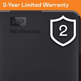 تصویر هارد اکسترنال وسترن دیجیتال سری المنت با ظرفیت ۴ ترابایت Western Digital Elements 4TB Portable External H