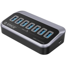 تصویر هاب ۷ پورت USB3.2 مدل ORICO M37A-G2 