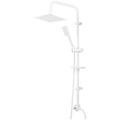 تصویر علم دوش کی دبلیو سی مدل اوراکل S مربع رنگ سفید 