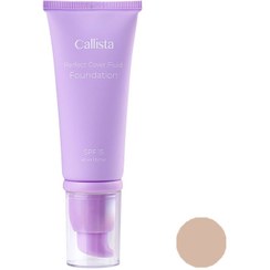 تصویر کرم پودر فلوییدی مدل Perfect Cover حجم 40 میلی لیتر کالیستا F04 Callista Perfect Cover Fluid Foundation 40 ml