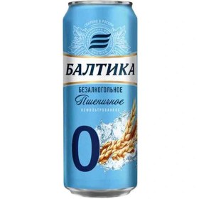 تصویر آبجو بدون الکل روسی بالتیکا 450 میلی لیتر 