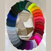 تصویر کلاه بافت ساده کد 5868 